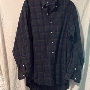 Lauren Ralph Lauren Men's Black Plaid Shirt